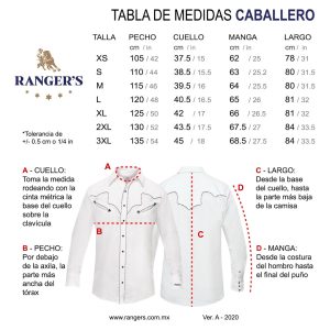 Camisa Vaquera Toro Bravo Marca Ranger's 013ca01 _4